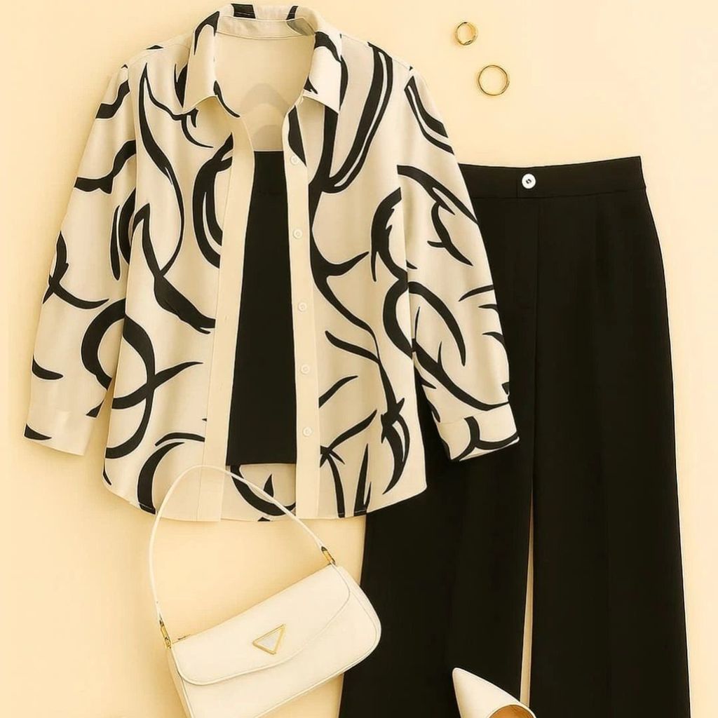 خرید اینترنتی شومیز شلوار مدل آیناز نورا