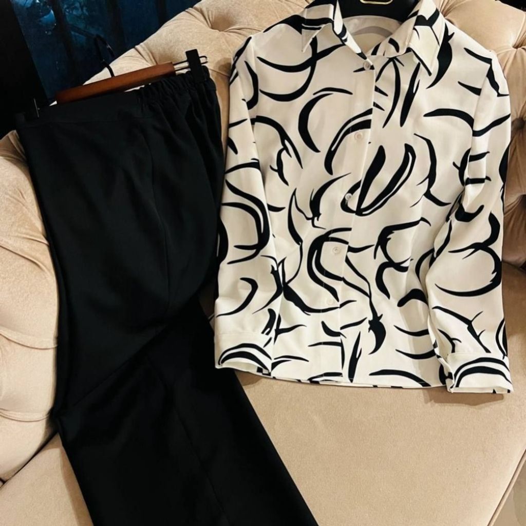 خرید اینترنتی شومیز شلوار مدل آیناز نورا