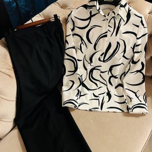 خرید اینترنتی شومیز شلوار مدل آیناز نورا