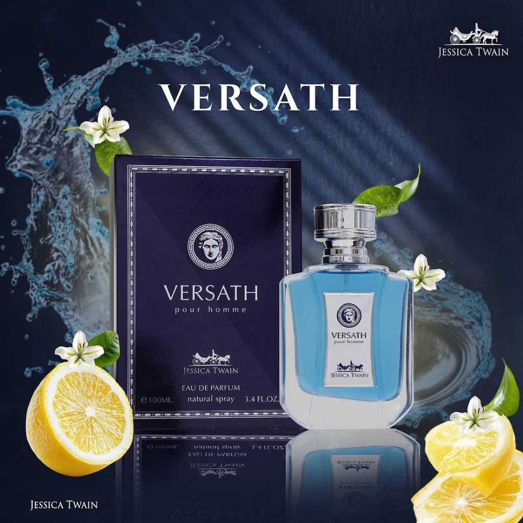 قیمت ارزان عطر 2025 باکیفیت مردانه ورساچه پور هوم جسیکاتوین فرانسه  - اسانس فرانسوی