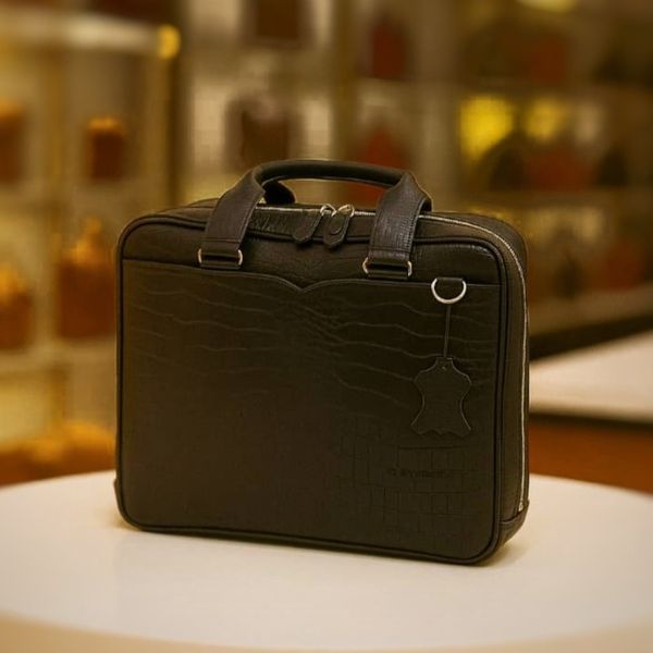 کیف اداری چرم طبیعی گاوی