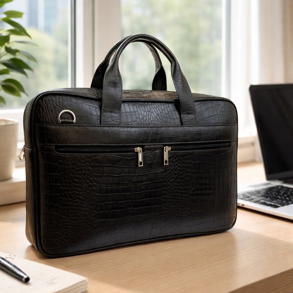 قیمت کیف اداری چرم طبیعی گاوی