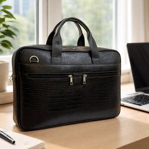 کیف اداری چرم طبیعی گاوی