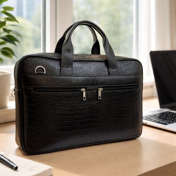 کیف اداری چرم طبیعی گاوی