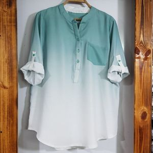 خرید اینترنتی ست شومیز دامن شلواری آبرنگی