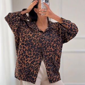 قیمت ارزان شومیز مزونی پلنگی