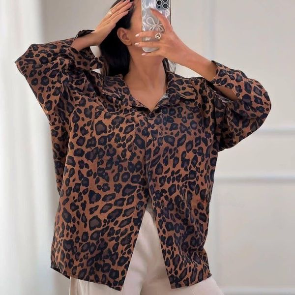 شومیز مزونی پلنگی