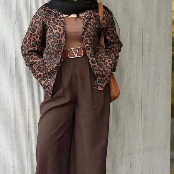 شومیز مزونی پلنگی