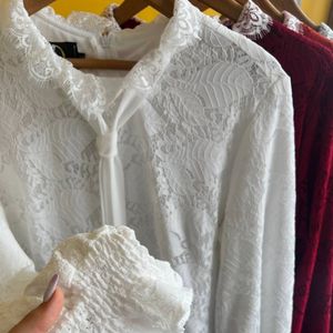 قیمت بلوز گیپور پاییزه وارداتی