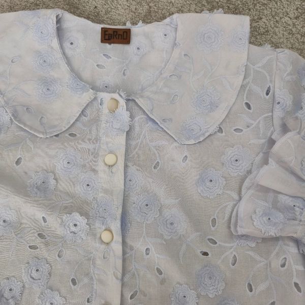 شومیز زنانه خامه دوزی آسمان