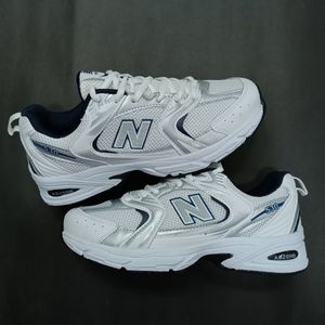 قیمت ارزان کتونی مردانه نیوبالانس 530 سفید سرمه ای (رنگ اصلی) کیفیت بالا