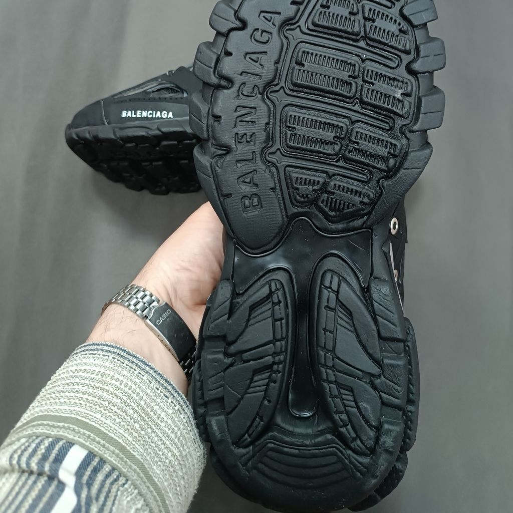 خرید اینترنتی کتونی مردانه بالنسیاگا track مشکی کیفیت بالا