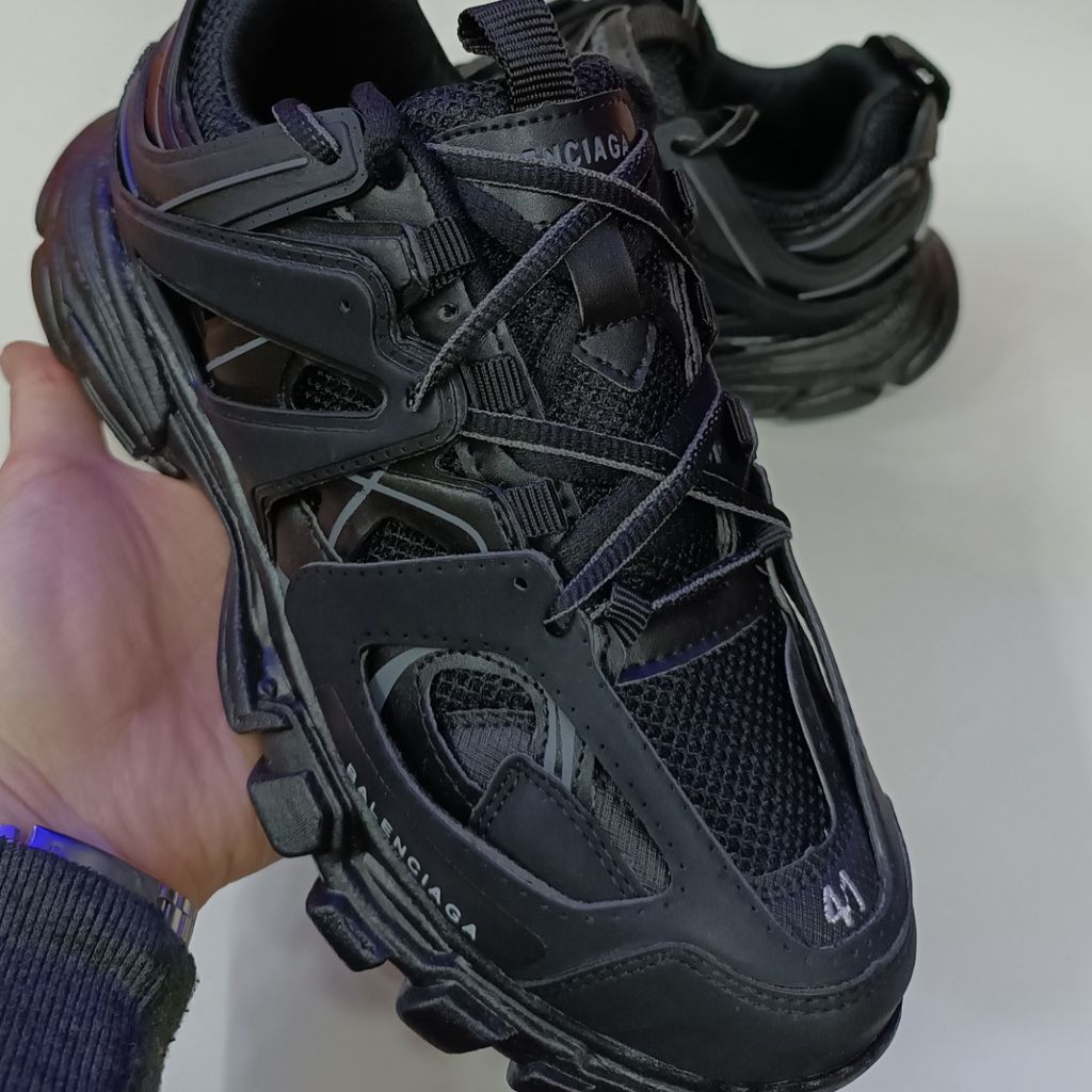 فروش اینترنتی کتونی مردانه بالنسیاگا ترک 2 balenciaga track مشکی کیفیت بالا