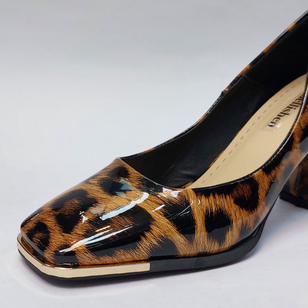 فروش اینترنتی کفش مجلسی زنانه پاشنه بلند پلنگی