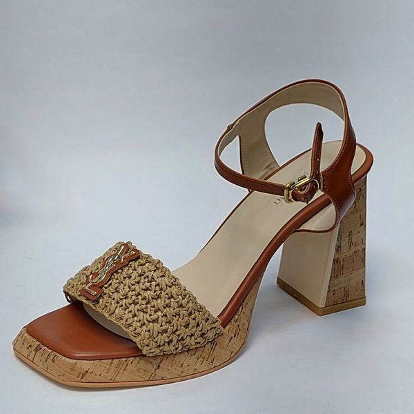 کفش مجلسی زنانه پاشنه بلند کنفی طرح YSL