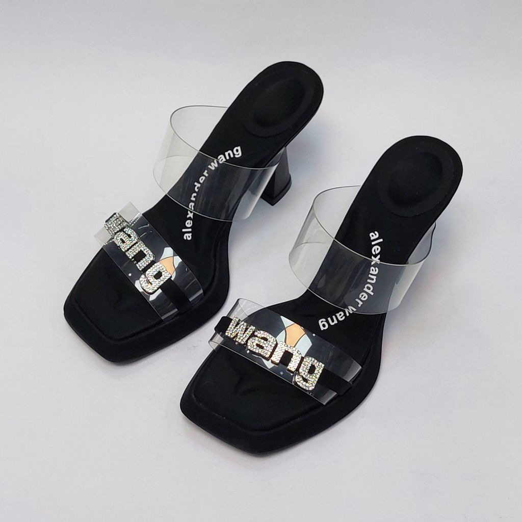 خرید آنلاین کفش مجلسی زنانه پاشنه بلند طلقی الکساندر وانگ مشکی