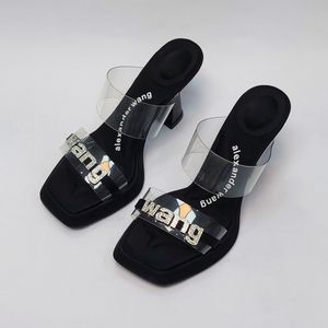 خرید آنلاین کفش مجلسی زنانه پاشنه بلند طلقی الکساندر وانگ مشکی