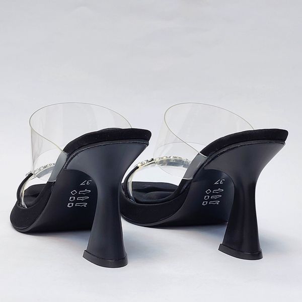 کفش مجلسی زنانه پاشنه بلند طلقی الکساندر وانگ مشکی