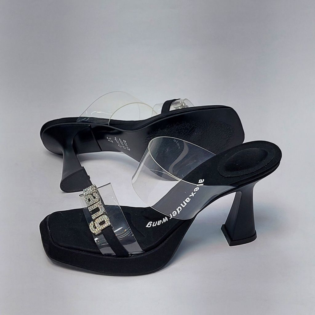 خرید انلاین کفش مجلسی زنانه پاشنه بلند طلقی الکساندر وانگ مشکی