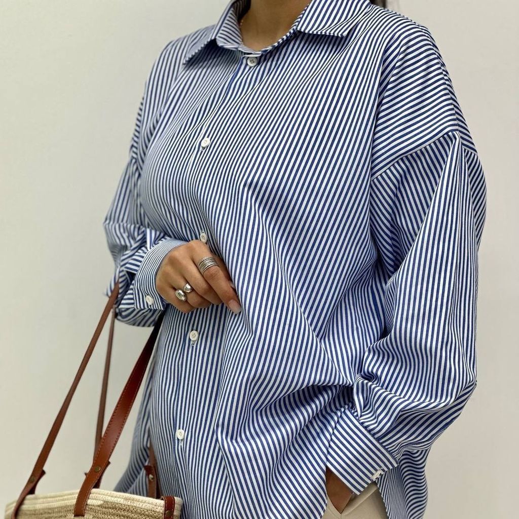 قیمت شومیز زنانه طرح راه راه