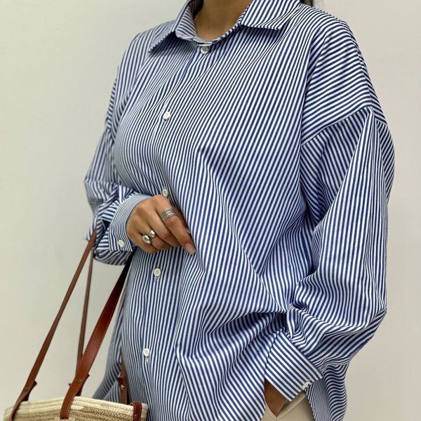 شومیز زنانه طرح راه راه