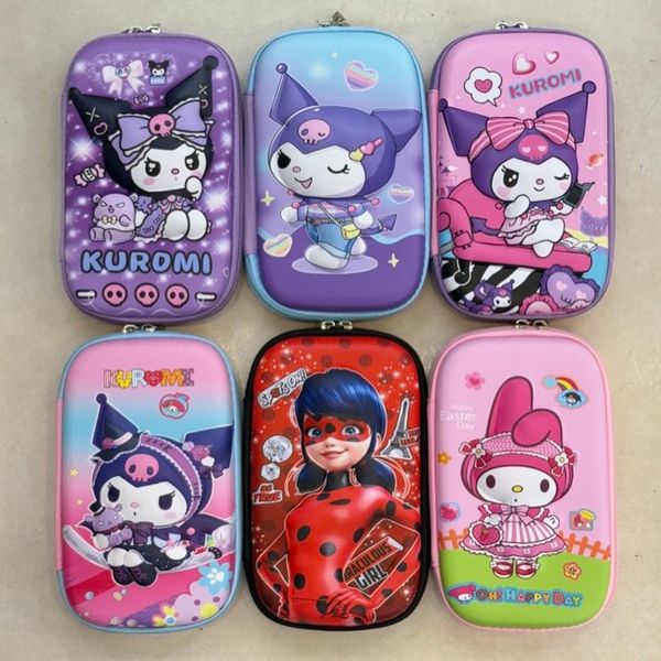 جامدادی فایبرگلاس انیمیشنی دخترانه 3D کد 4061101