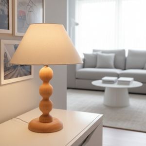 قیمت آباژور رومیزی چوبی مینیمال