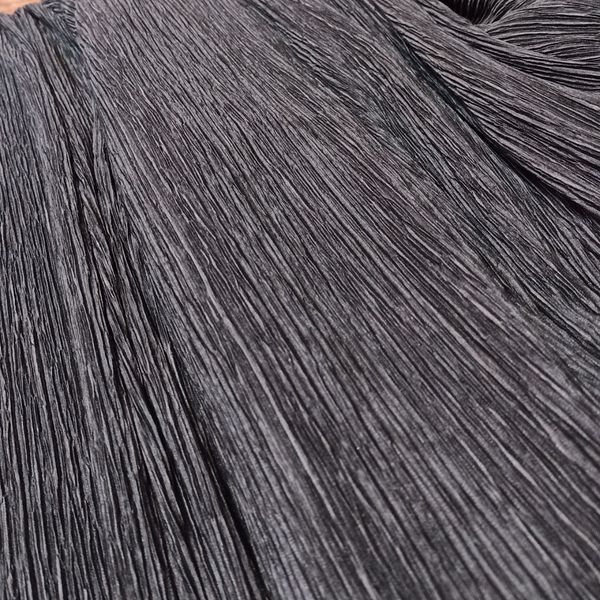 پارچه پلیسه مشکی ریز