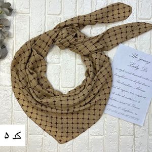 خرید انلاین روسری نخی پلیسه برشکا