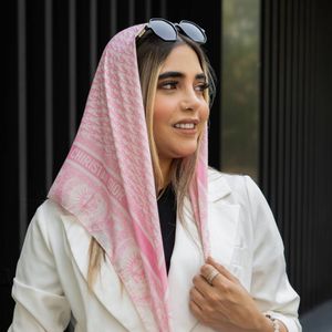 خرید انلاین مینی اسکارف نخی در رنگبندی