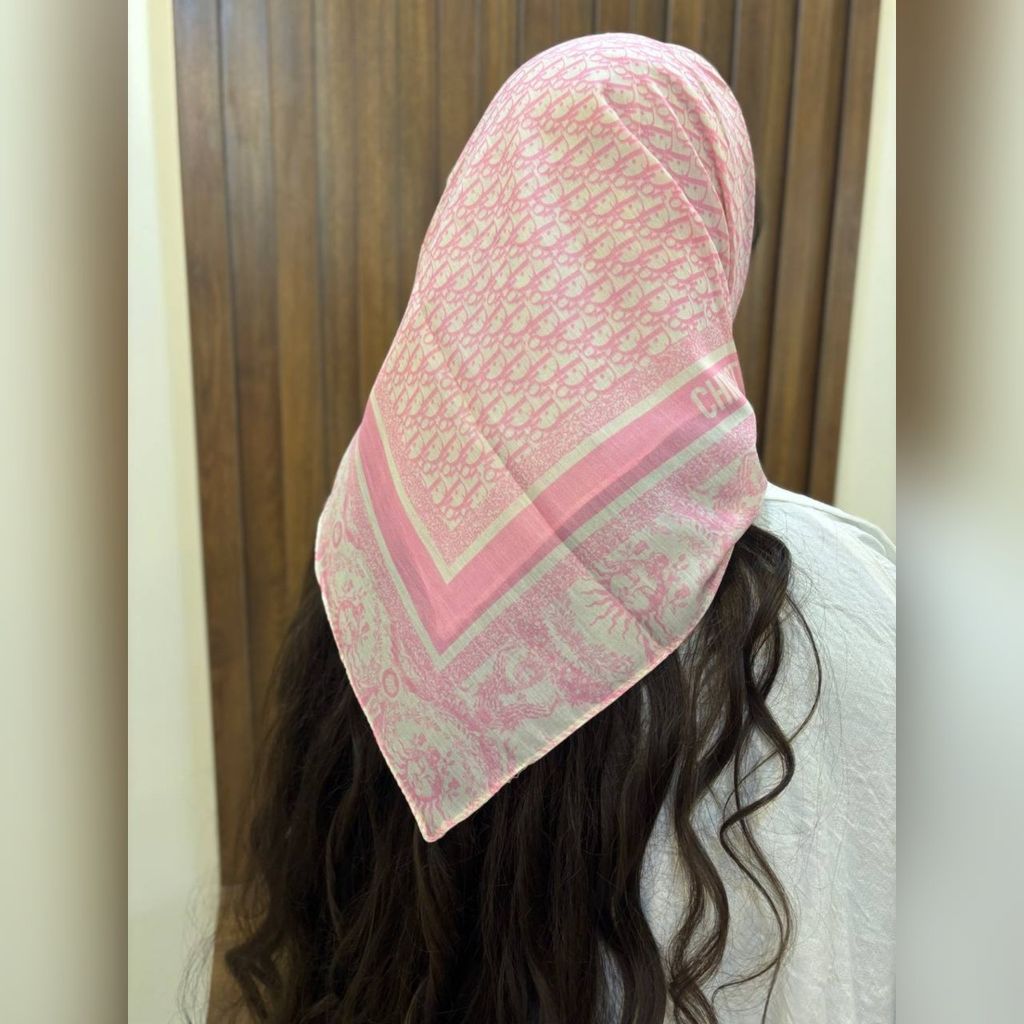 خرید اینترنتی مینی اسکارف نخی در رنگبندی