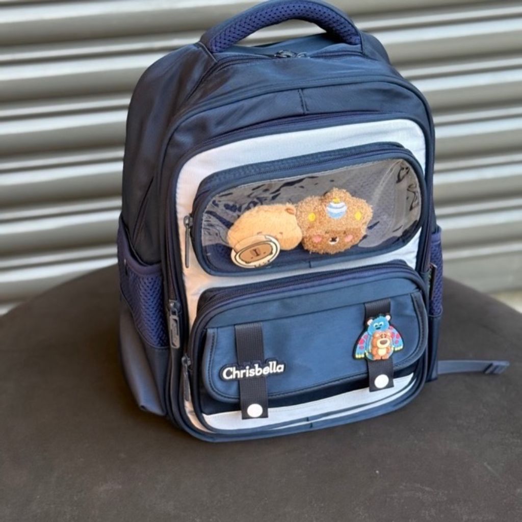 مشخصات کوله پشتی وارداتی اورجینال طرح تدی اسپینری برند Chrisbella کد 4061103