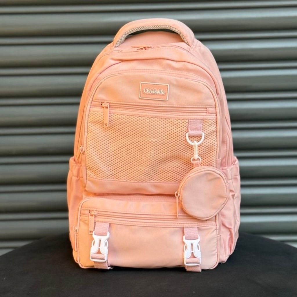 خرید اینترنتی قیمت کوله پشتی بچگانه اورجینال طرح توری برند Chrisbella کد 4061104