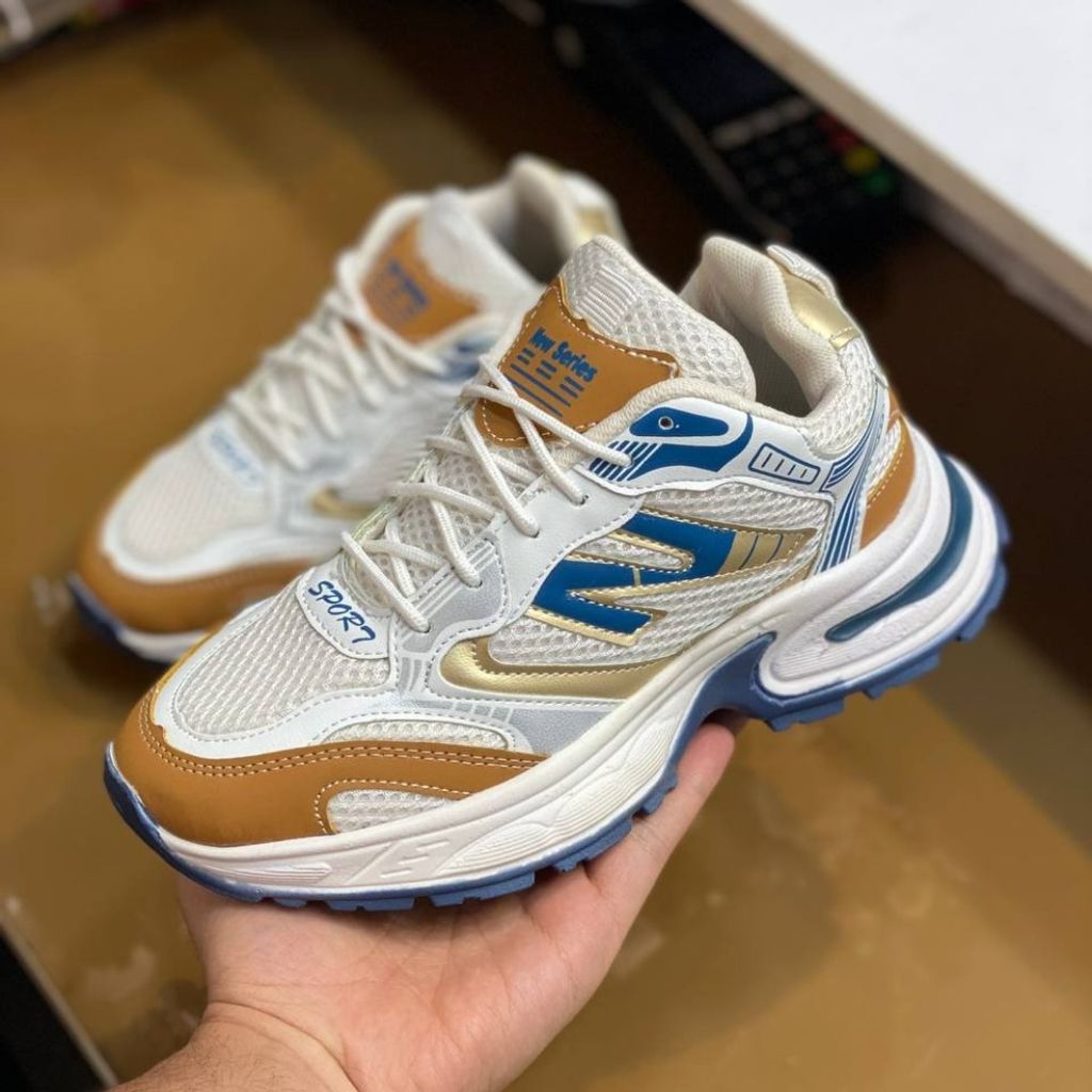 مشخصات کفش لژدار زنانه طرح لاوان رنگ سفید ابی