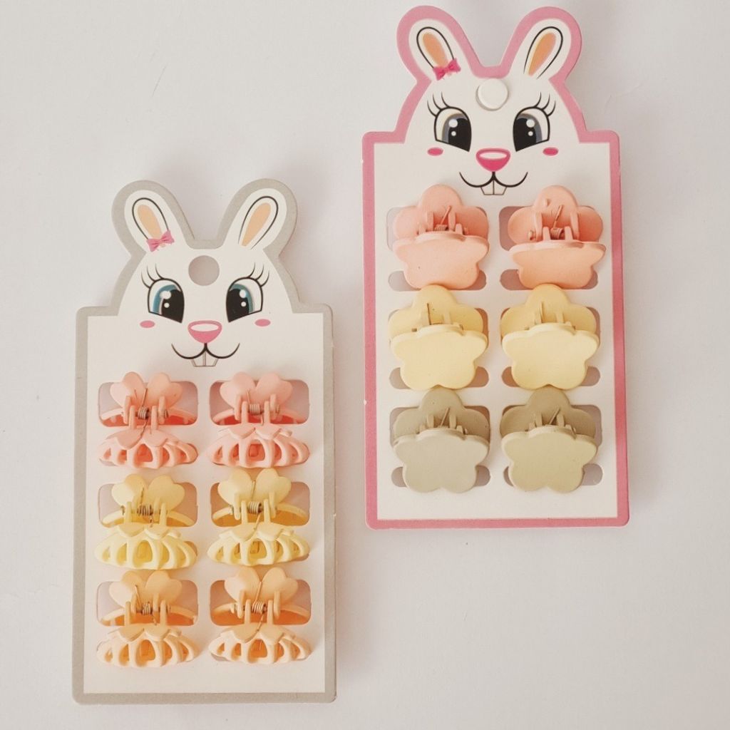 قیمت مینی کلیپس مو دخترانه پک 6 عددی