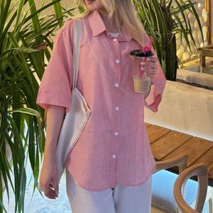 خرید اینترنتی شومیز راه راه زنانه