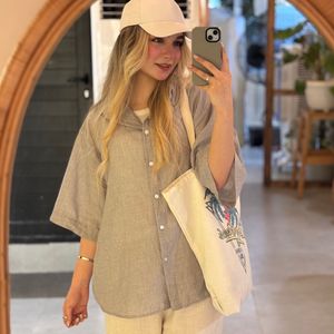 شومیز راه راه توسی