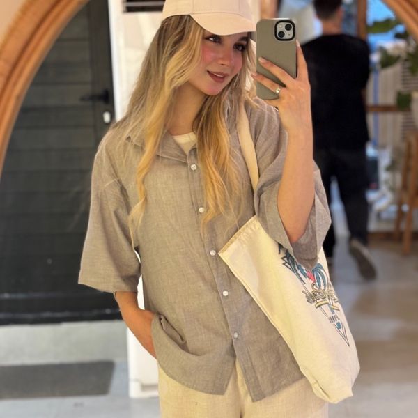 شومیز راه راه توسی