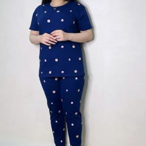 ست تیشرت و شلوار تدی زنانه