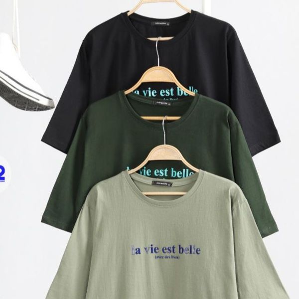 تیشرت لانگ زنانه پنبه