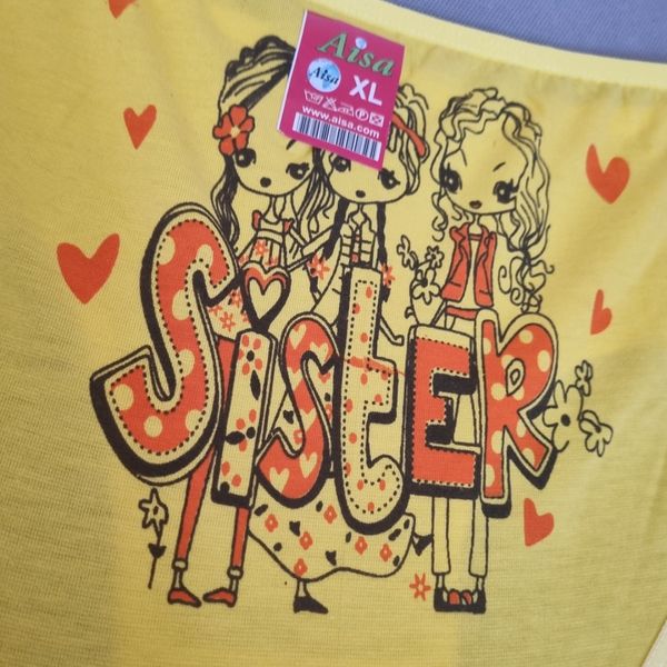 شورت زنانه نخی پشت چاپی فانتزی سایز ایکس لارج بسته 6 عددی