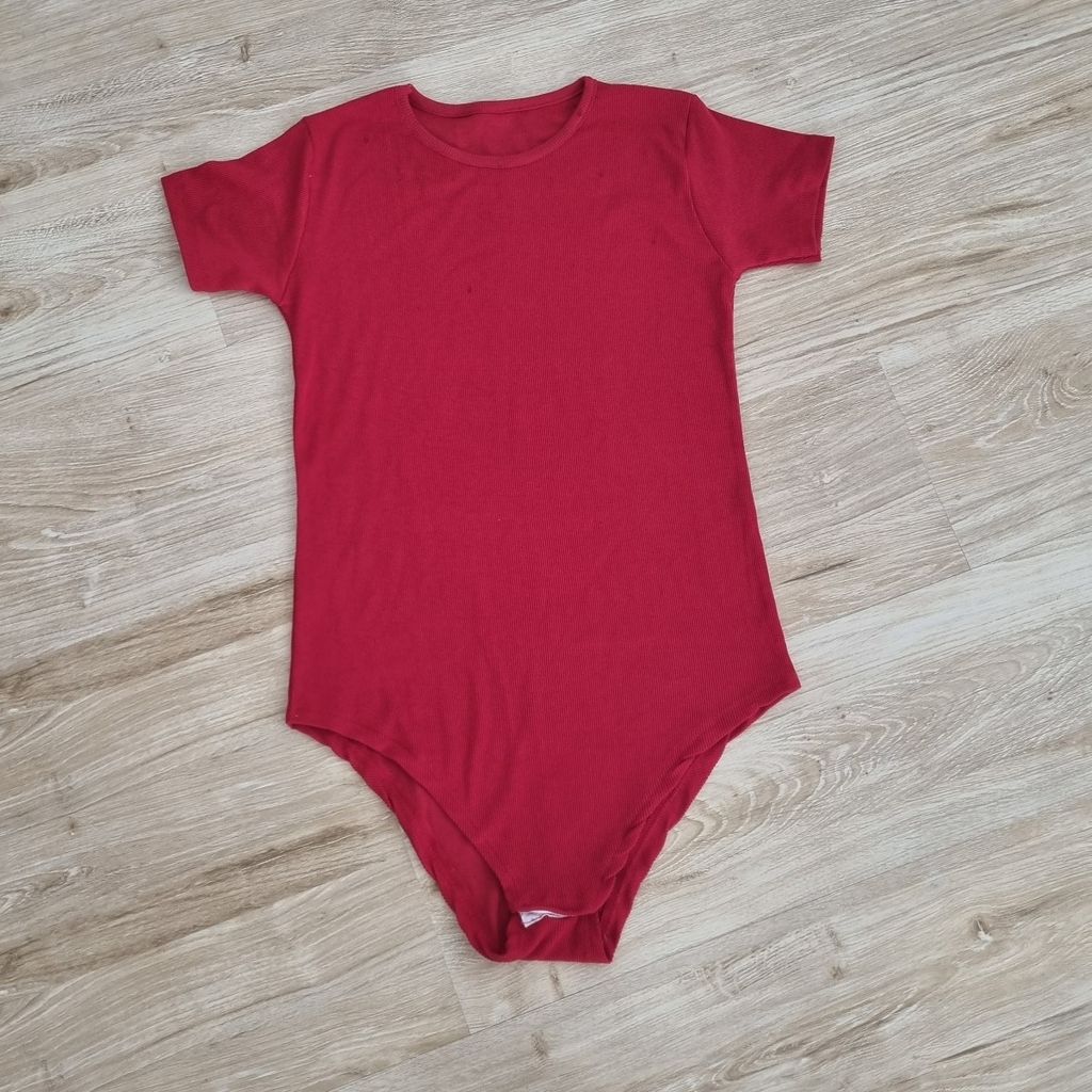 مشخصات بادی کبریتی زنانه فری سایز تا 48 مدل یقه ساده