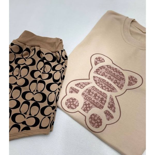 ست تیشرت شلوارک خرسی st3uej