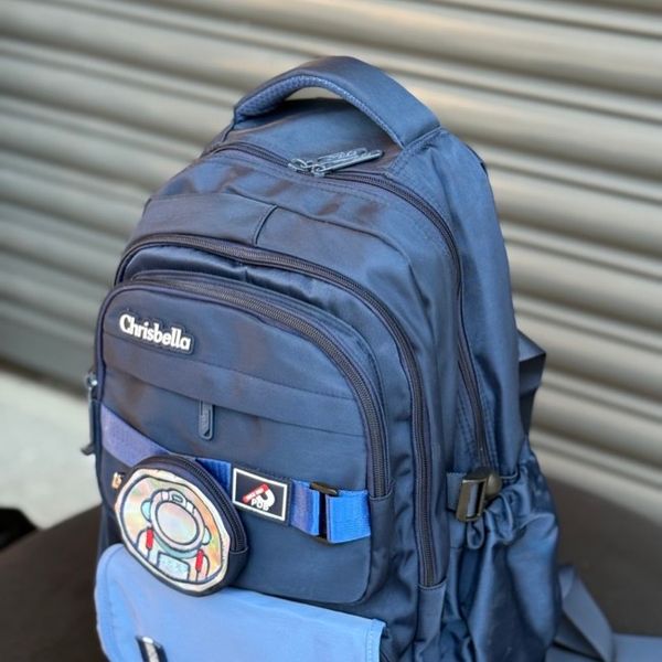 کوله پشتی وارداتی اورجینال طرح فضانورد برند Chrisbella کد 4061001