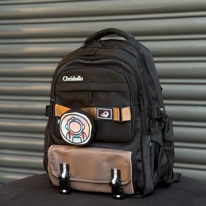 خرید اینترنتی قیمت کوله پشتی وارداتی اورجینال طرح فضانورد برند Chrisbella کد 4061001