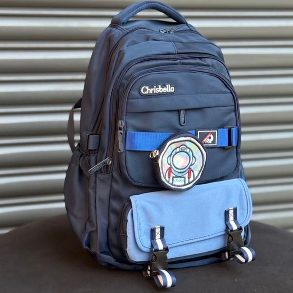 کوله پشتی وارداتی اورجینال طرح فضانورد برند Chrisbella کد 4061001