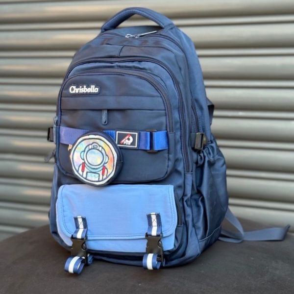 کوله پشتی وارداتی اورجینال طرح فضانورد برند Chrisbella کد 4061001