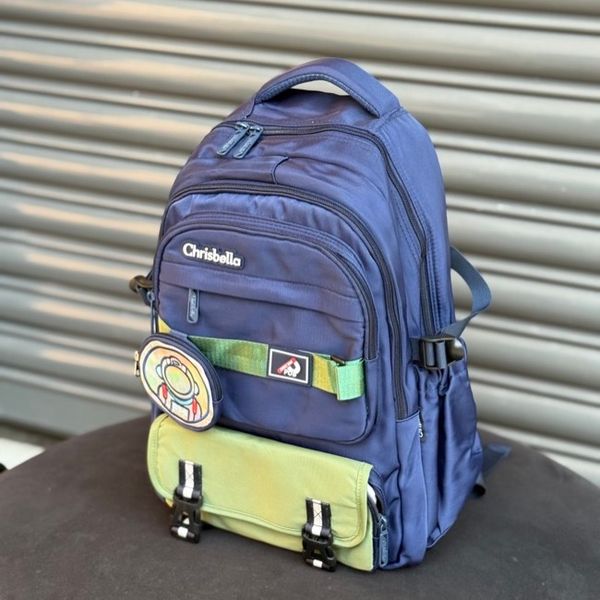 کوله پشتی وارداتی اورجینال طرح فضانورد برند Chrisbella کد 4061001