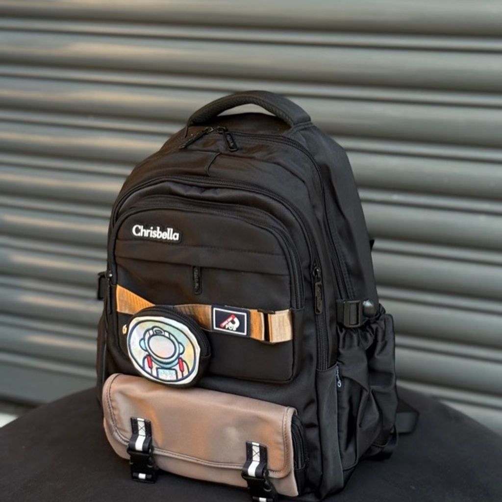 خرید اینترنتی قیمت کوله پشتی وارداتی اورجینال طرح فضانورد برند Chrisbella کد 4061001