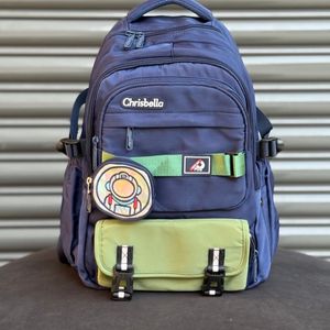خرید اینترنتی قیمت کوله پشتی وارداتی اورجینال طرح فضانورد برند Chrisbella کد 4061001